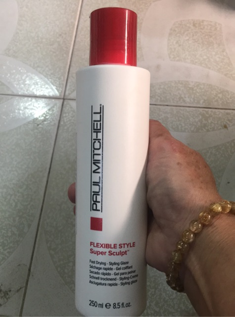 Gel tạo nếp tóc uốn mùi táo xanh Paul Mitchell Super Sculpt 250ml