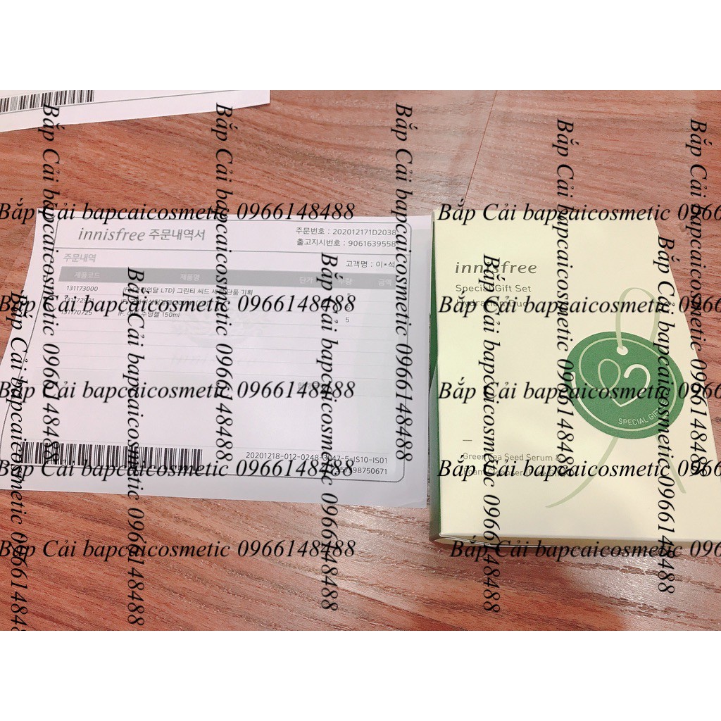 MBC Dòng dưỡng trà xanh INF Green Tea mini