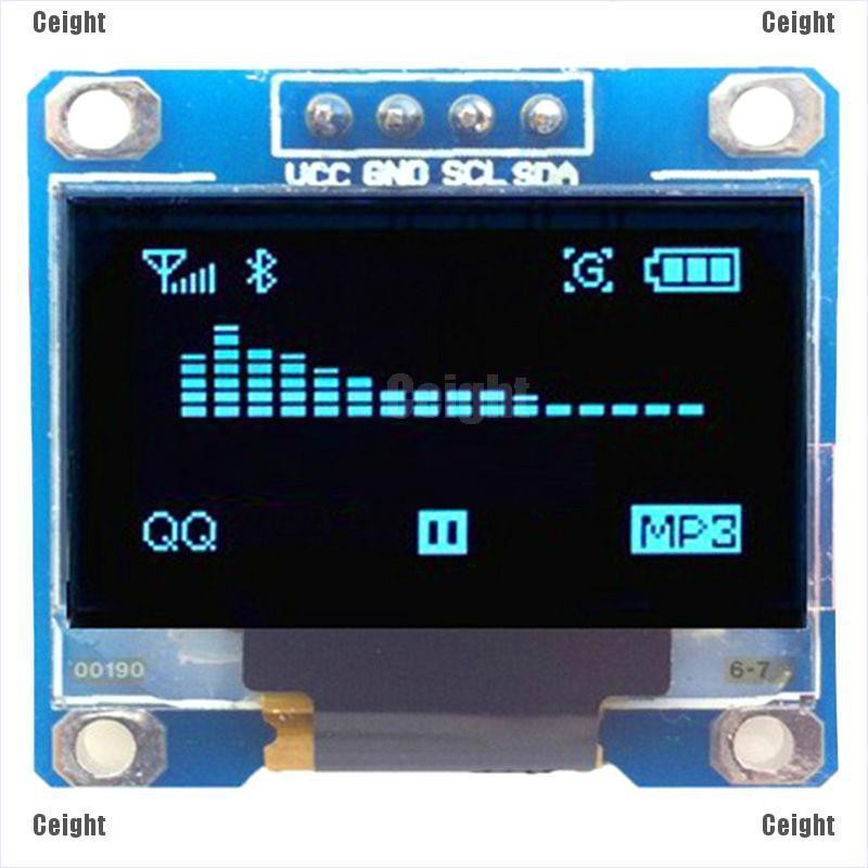 (Cei) 128*64 0.96" I2C IIC Serial Blue OLED LCD LED Display Module for Arduino  _cei