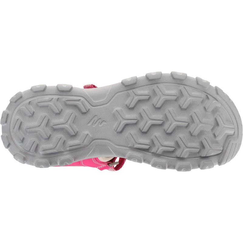 Giày sandal leo núi dã ngoại Decathlon QUECHUA Hike 100 cho bé gái size 32/33