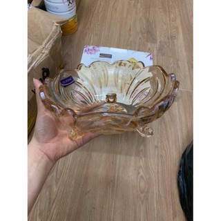 Đĩa đựng hoa quả thủy tinh