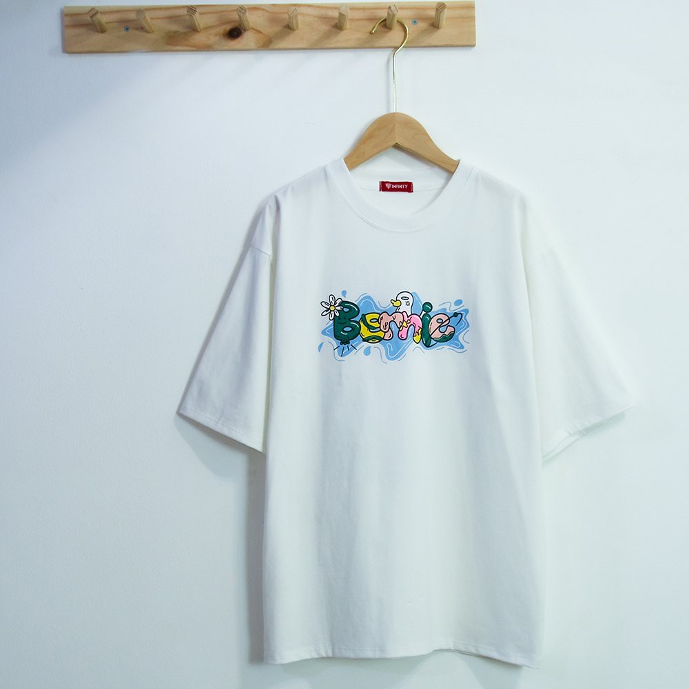 Áo Thun Tay Lỡ Freesize Unisex - TTL823 Vịt Bennie - 4 Màu Đẹp "Xỉu" - Chất Thun Cotton Mềm Mát - Có Logo Gắn Tay Xịn Xò | BigBuy360 - bigbuy360.vn