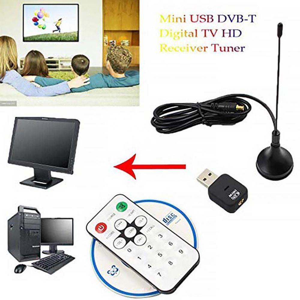 Bộ Thu Tín Hiệu Augustina Sdr Tuner Rtl2832U Tv Stick Receiver Dvb-T Dvr Mini Fm Usb 2.0 Hdtv Dongle / Nhiều Màu