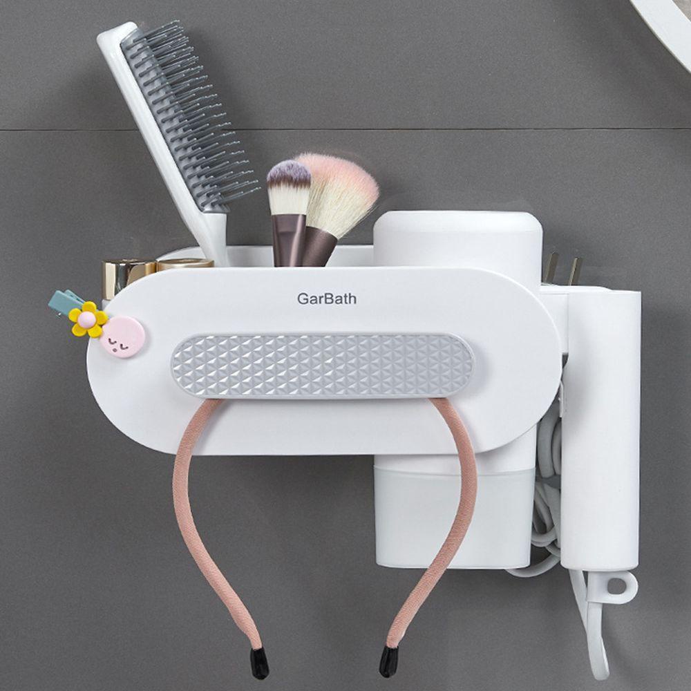 Giá Đỡ Lược Sấy Tóc Gắn Tường Chịu Lực Tốt Chống Thấm Nước Chống Ẩm Tiện Dụng