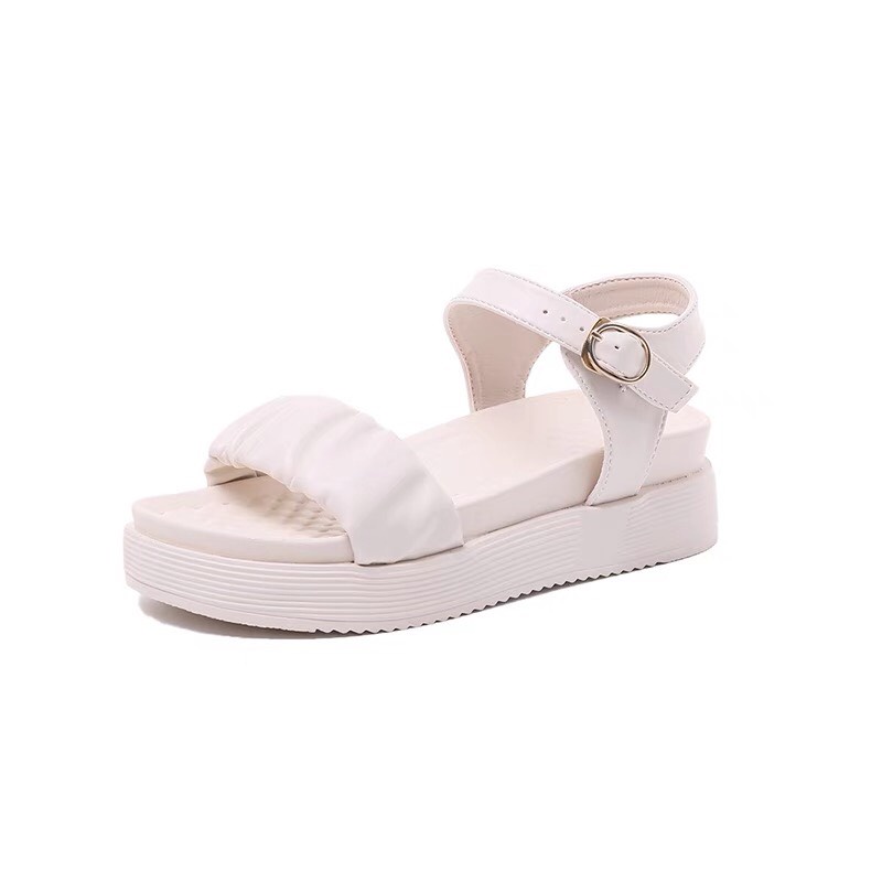 Giày Sandal Nữ Đi Học Quai Hậu Đế 3,5 Cm Mã K111