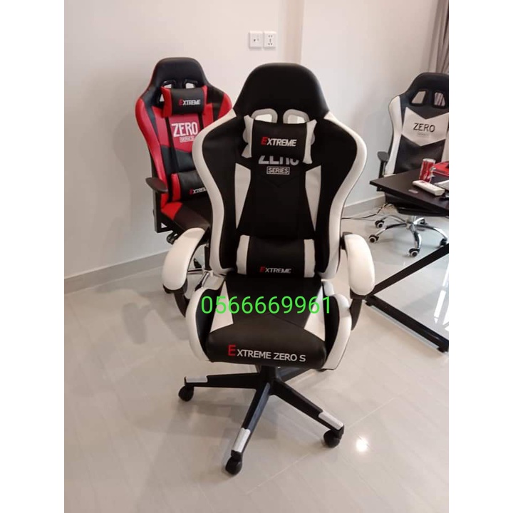 Combo ghế Gaming Zero S và Bàn gaming Mặt gỗ Ghế Xoay ngả giá rẻ