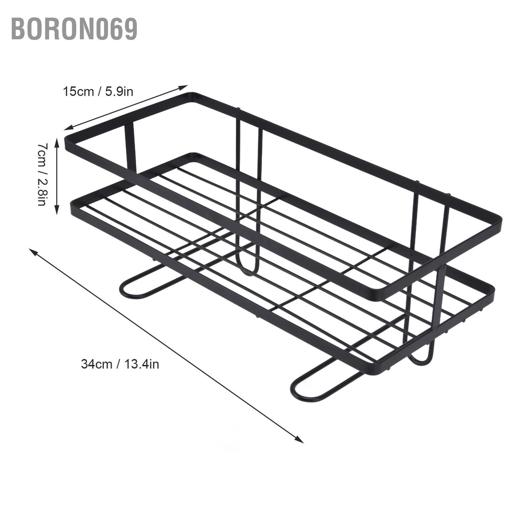 Kệ để đồ toilet Tiết kiệm không gian Punch Bộ tổ chức phòng miễn phí Boron069