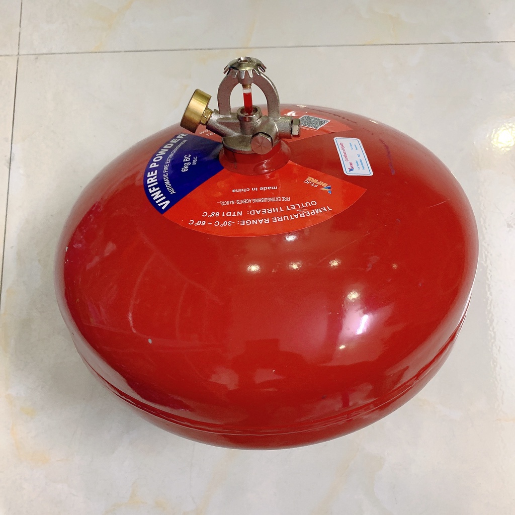 Thiết Bị Phòng Cháy Chữa Cháy - Bình Cầu Chữa Cháy XZFTB6 BC Vinfire