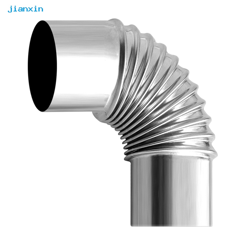 Ống khói cho bếp cắm trại/bếp củi thiết kế đúc nguyên khối đầu cong