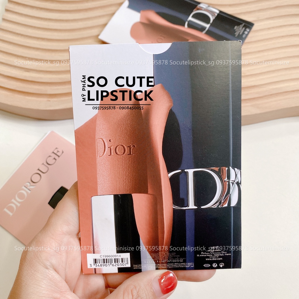 Vỉ Son Kem Dior Rouge Forever Liquid  4 Ô Màu 100 - 200 - 300 - 400