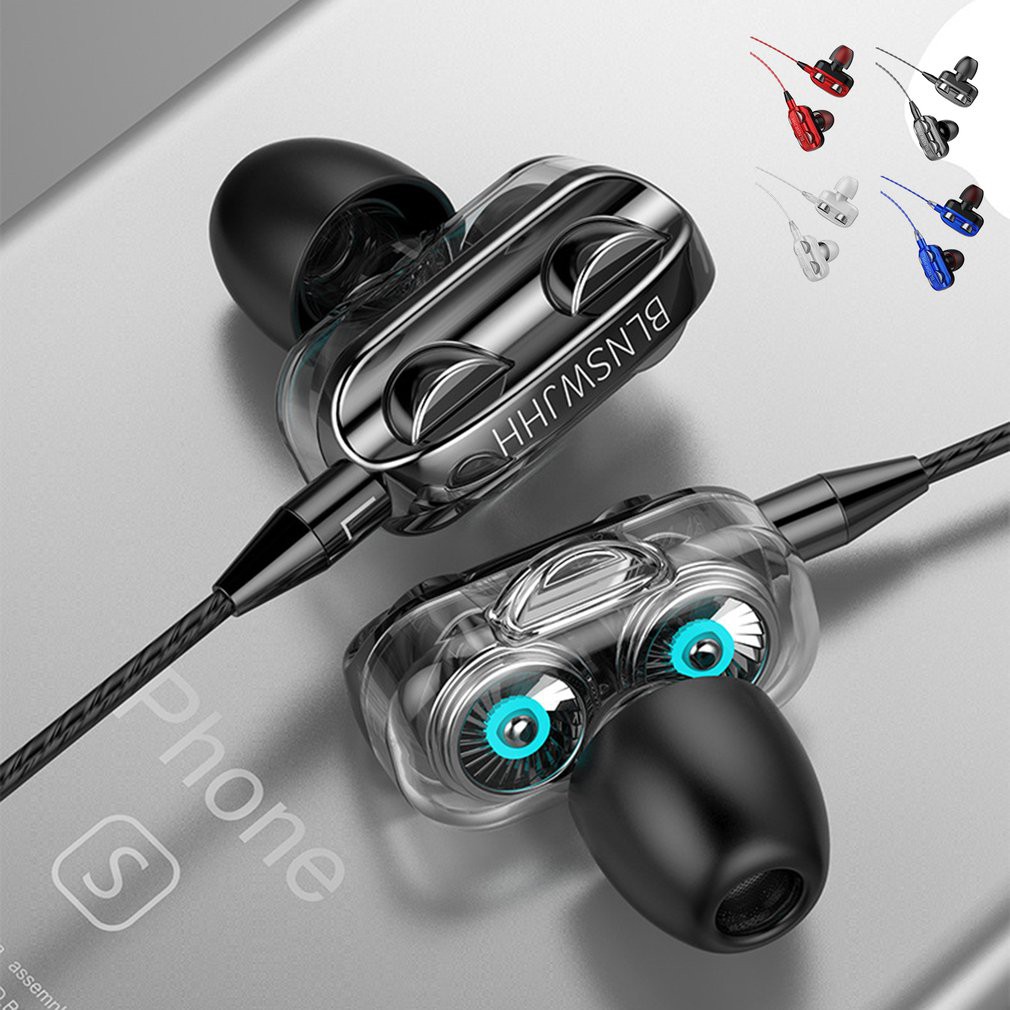 Tai nghe có dây âm thanh 3d bass mạnh độ chân thật cao cho điện thoại