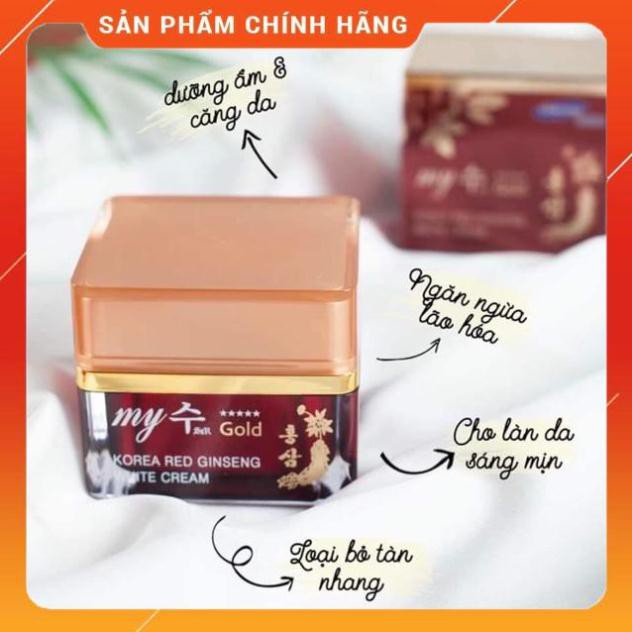 Kem Hồng Sâm Dưỡng Trắng Da My Gold Hàn Quốc