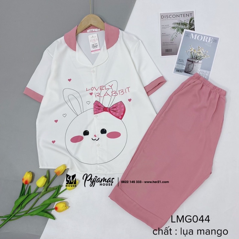 BỘ LỤA NGỐ IN MANGO