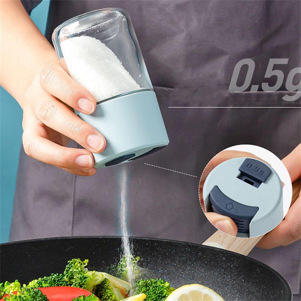 YOLA Lọ Đựng Gia Vị Bằng Thủy Tinh Trong Suốt Có Thể Đổ Đầy Tiện Lợi