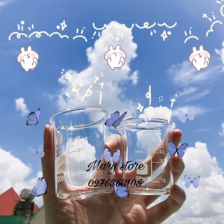 Cốc thủy tinh chịu nhiệt 25ml-50ml-100ml