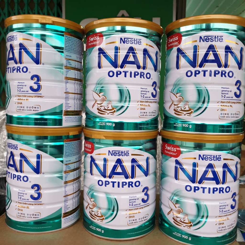 [CHÍNH HÃNG] Sữa Bột Nestlé NAN Optipro - Nan Việt Số 3 - Hộp 900g Date mới