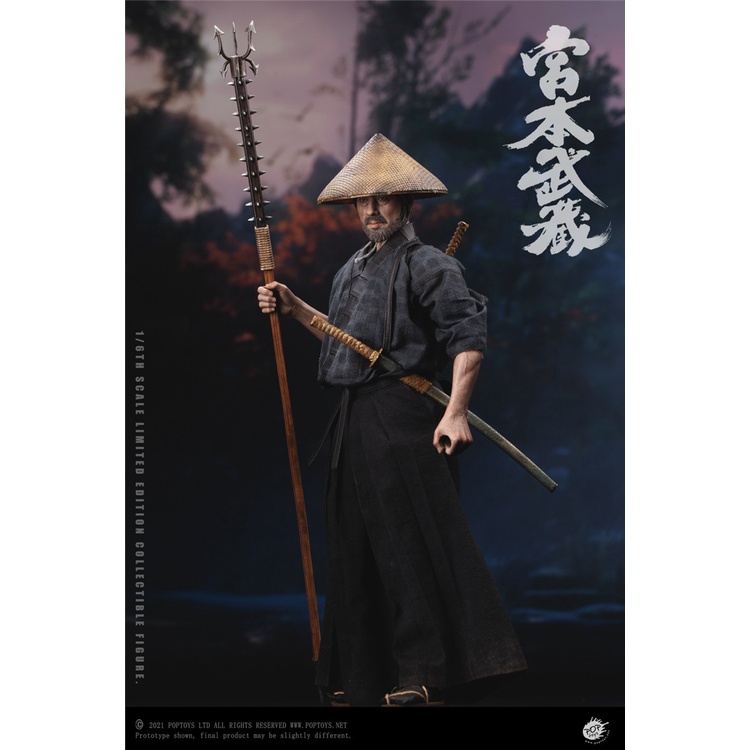 Mô hình 1/6 Miyamoto Musashi EX037 - Hãng POPTOYS