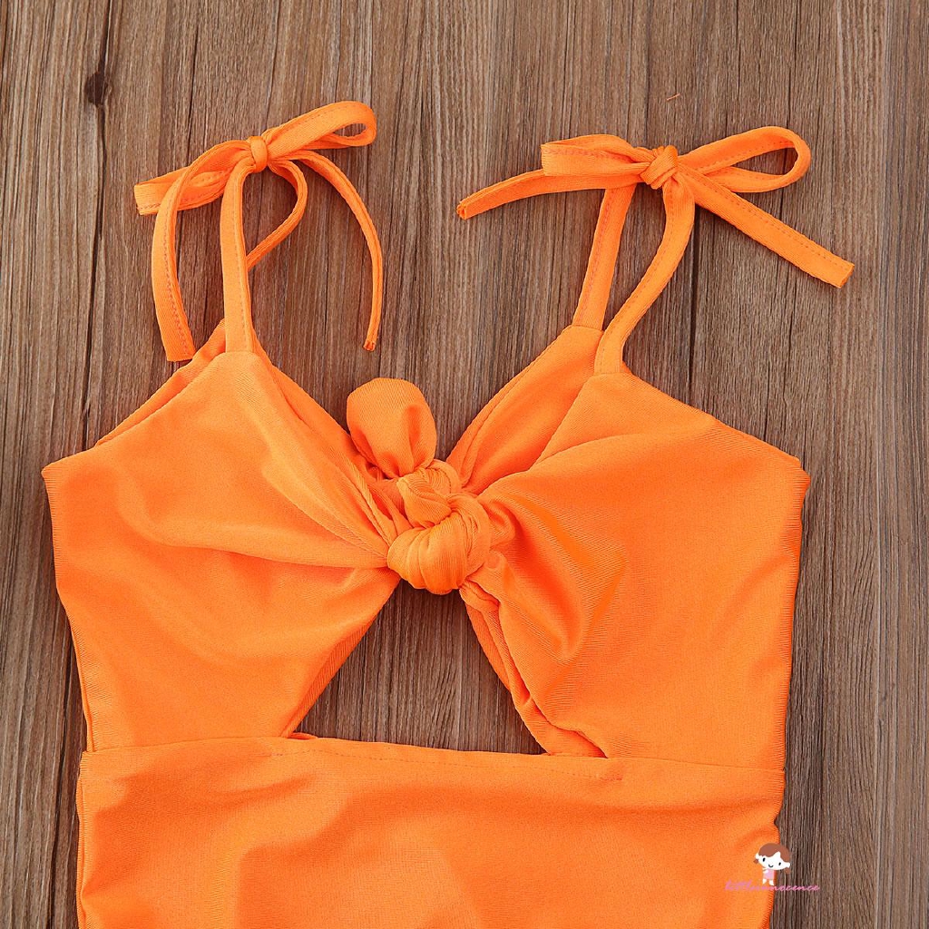 Bộ Bikini cột nơ thiết kế xinh xắn thời trang mùa hè cho bé gái từ 1-5 tuổi