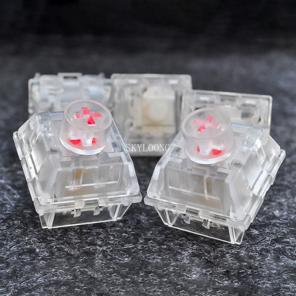 Công Tắc TTC Cho Bàn Phím Cơ 42g 3Pin Trong Suốt Không Gây Tiếng Ồn
