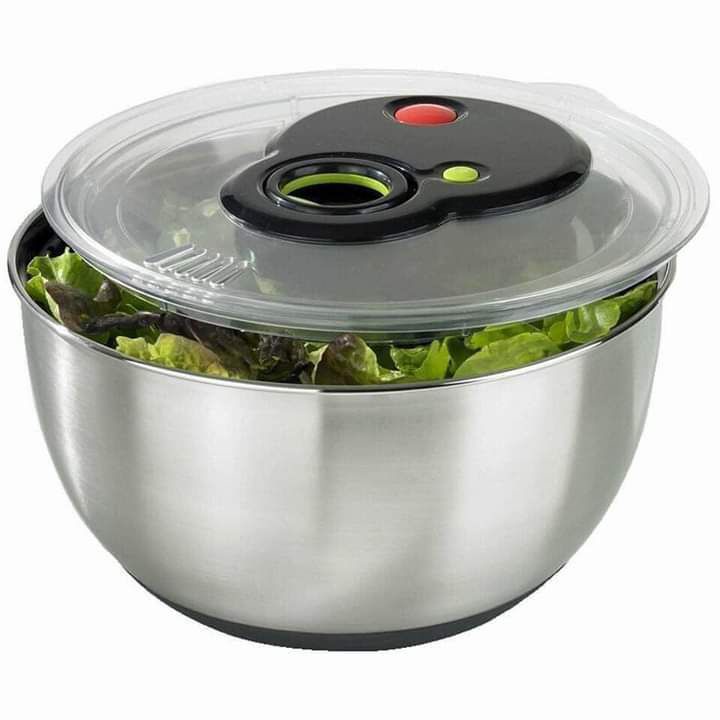 Rổ quay rau Emsa dung tích 4.5L rổ đựng inox [nhập Đức chính hãng]