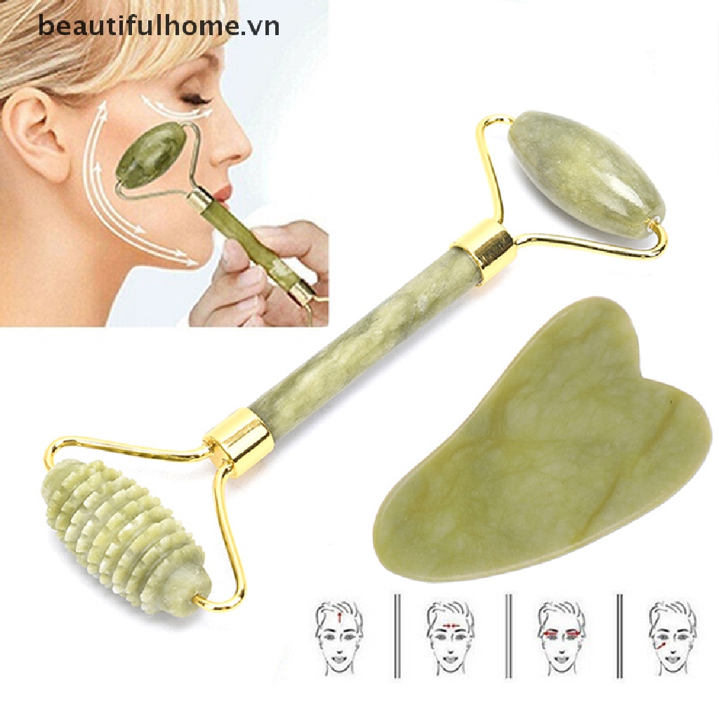 (Hàng Mới Về) Máy Mát Xa Mặt Ngọc Trai Chống Lão Hóa