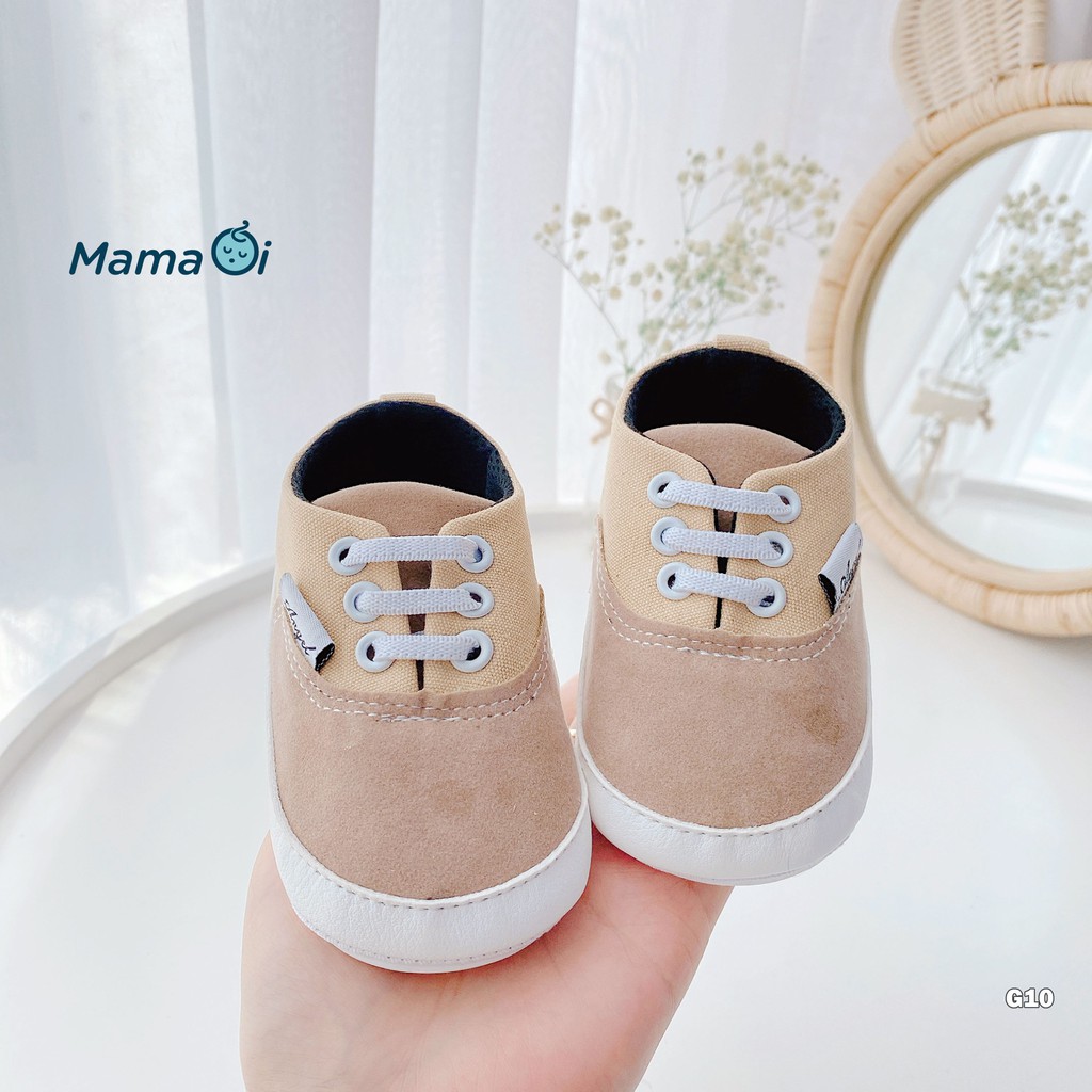 G10 Giày bata cho bé giày tập đi angel đế nhựa vải mềm form vừa ôm chân thoải mái cho bé của Mama ơi - Thời trang cho bé