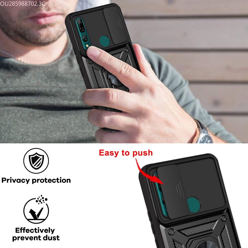 Ốp Điện Thoại Cứng Chống Sốc Bảo Vệ Camera Cho Huawei Y9 2019 Y9 Prime 2019 Y7A Y7P Y6P Y9S Y8P Nova 9 Se 7i 4e