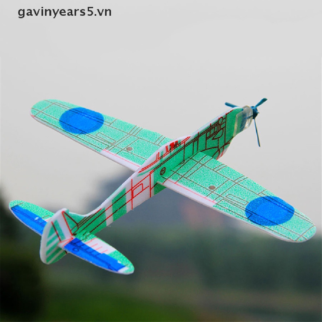 Máy Bay Xốp Ném Tay 19cm Đồ Chơi Cho Bé