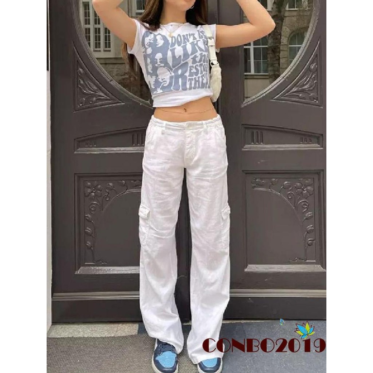 Áo Thun Tay Ngắn Cổ Tròn In Họa Tiết Hoạt Hình Và Chữ Thời Trang Mùa Hè Cho Nữ