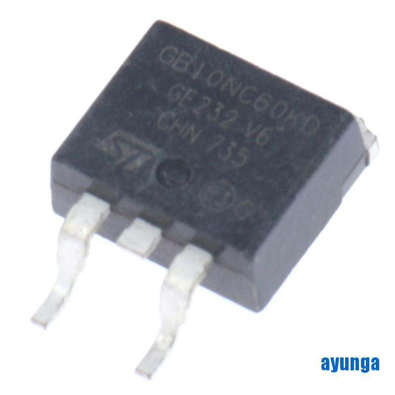 Bộ 5 Linh Kiện Điện Tử GB10NC60KDSF TO-263 STGB10NC60KDSF TO263 GB10NC60KD Thông Minh