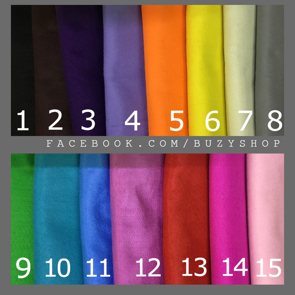 Vải nỉ mềm nguyên liệu thủ công, phụ liệu handmade may treo nôi]