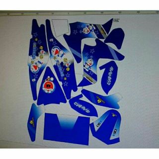 Tem trùm luvias doreamon xanh