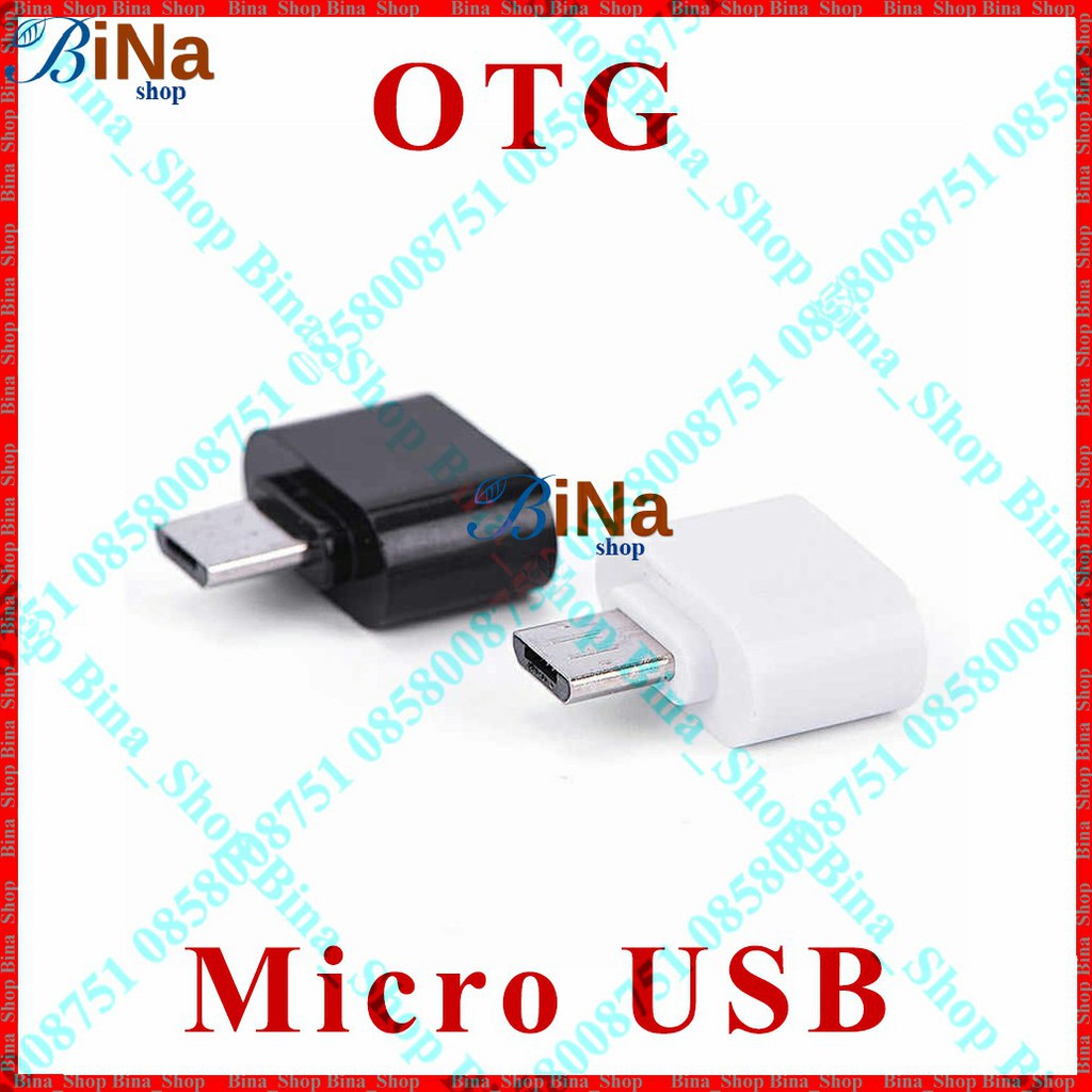 Đầu chuyển OTG micro USB/Type C sang USB trắng/đen | BigBuy360 - bigbuy360.vn