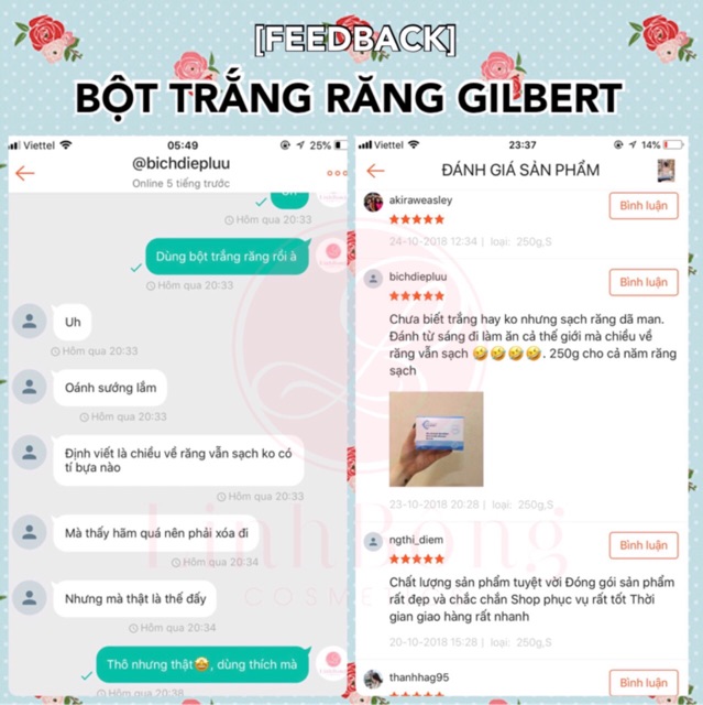 BỘT TẨY TRẮNG RĂNG GILBERT BICARBONATE DE SODIUM (Pháp, đủ bill)