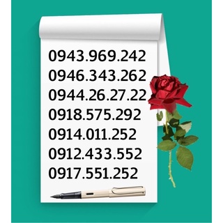 SIM VINAPHONE SỐ ĐẸP