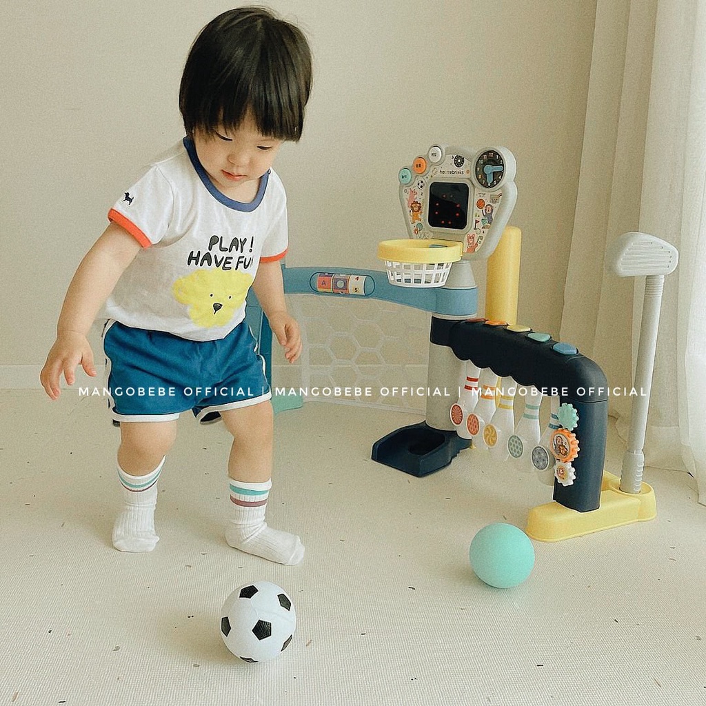 [CHÍNH HÃNG] [HÀNG CÓ SẴN] PlayBall Center 5 IN1 cho bé