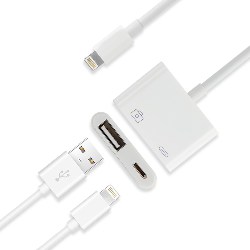 Dây Cáp Chuyển Đổi Dữ Liệu Otg Cho Apple 11 12