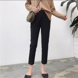 Quần Ulzzang dáng có gân (ảnh thật)