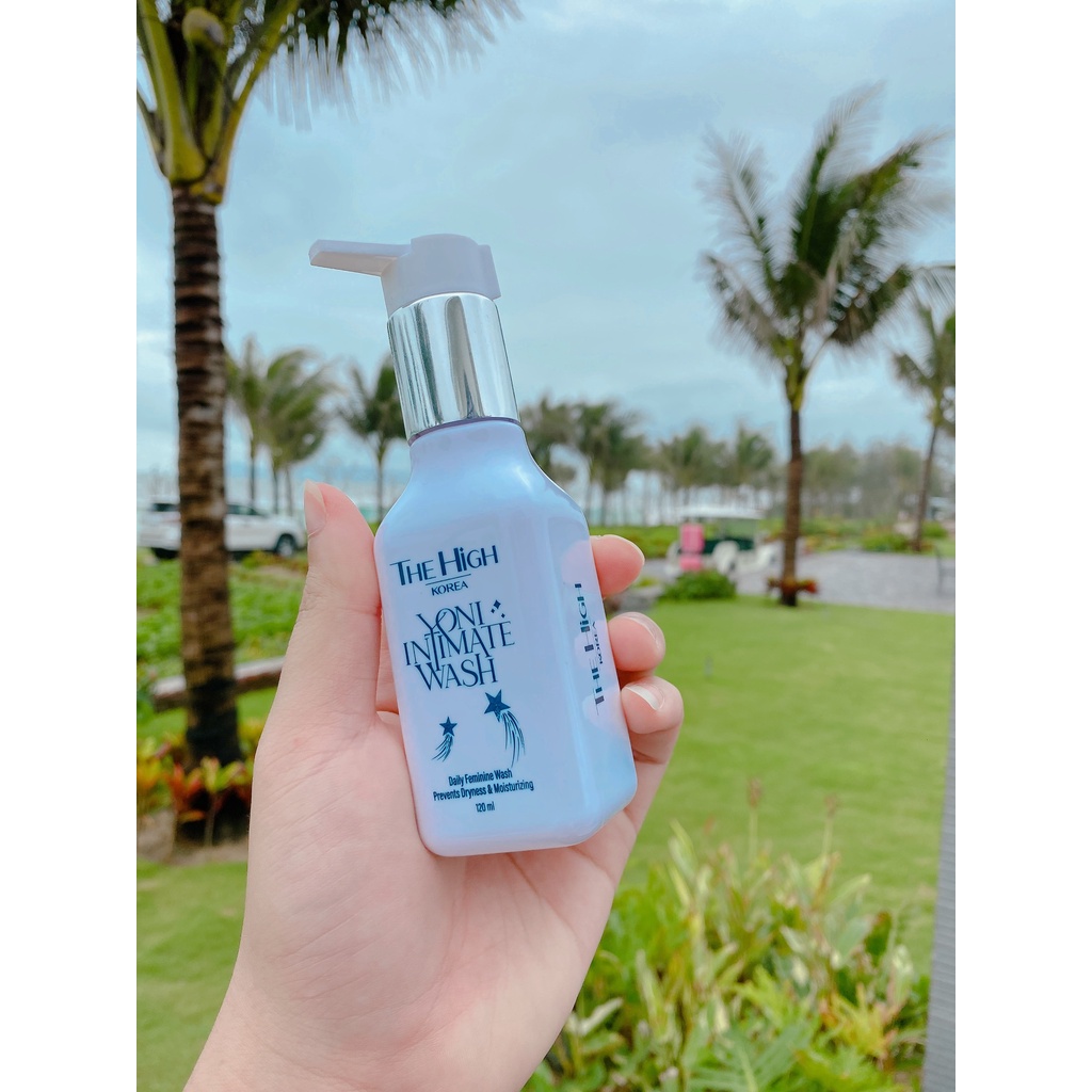 Tinh chất phụ khoa yoni the high las beauty chai 120ml dung dịch vệ sinh phụ nữ