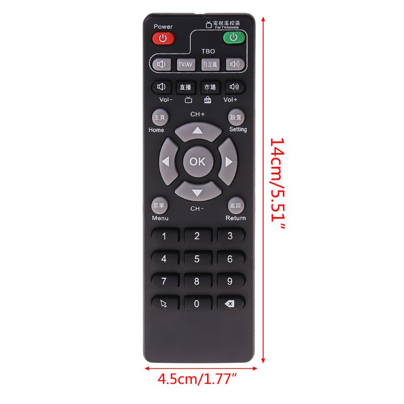 Bộ Điều Khiển Từ Xa Cho Hộp TV Thông Minh Unblock Tech Ubox Gen 1 / 2 / 3