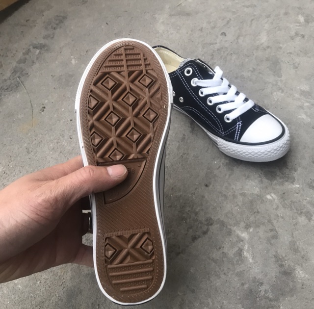 Giày thể thao 1970s đen cổ thấp đầy đủ team mác đủ size 36-43