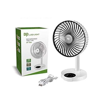Quạt sạc có đèn led dp - 7625 mát lạnh