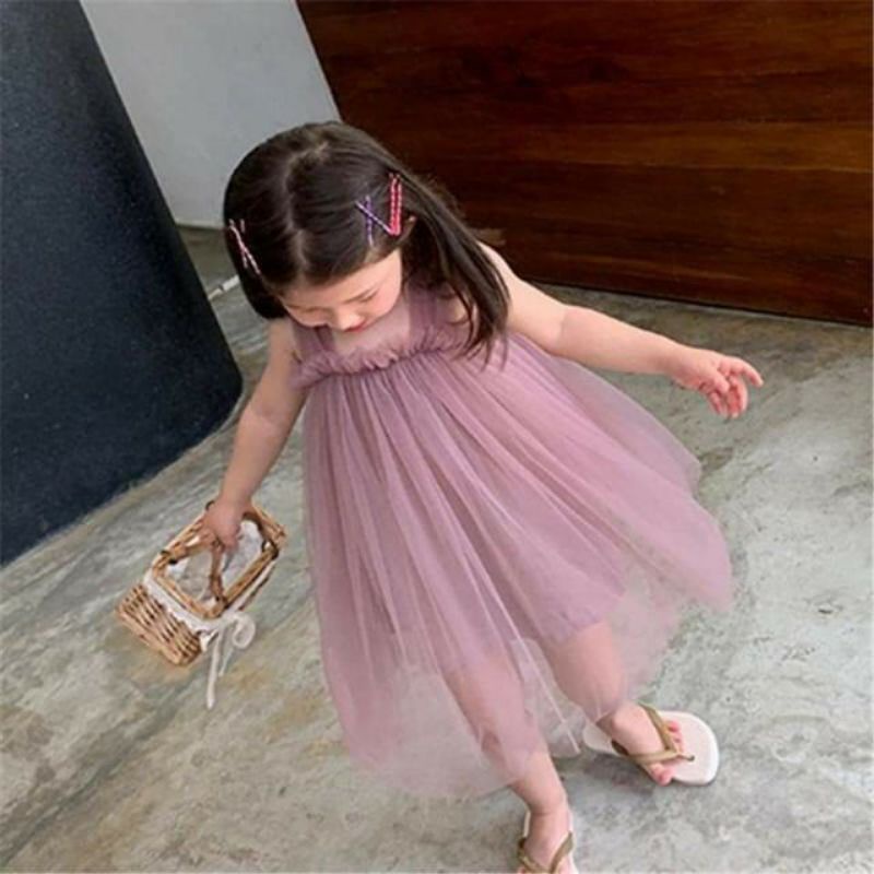 Đầm 2 Dây tutu Bồng Bềnh (loại 1)🍓 TIỆM CÔNG CHÚA NHỎ🍓 Váy Công Chúa Baby Doll Dễ Thương Cho Bé 0- 6 tuổi