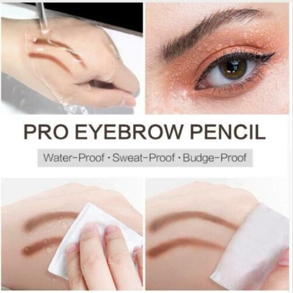 Bút Kẻ Lông Mày Kháng Nước Tự Động Bền Màu Dùng Trang Điểm Tiện Dụng