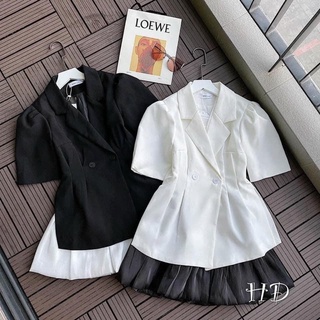 Siêu phẩm set vest + chân váy style HQ