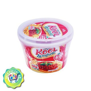 Mì trộn Cung Đình Kool Spaghetti tô 105g (có gói xốt bò bằm)