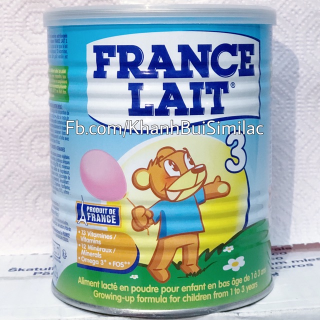 Sữa France Lait số 3 400g