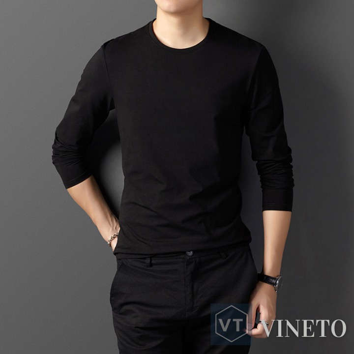 Áo polo nam tay dài chất liệu vải cotton phong cách Classic | BigBuy360 - bigbuy360.vn