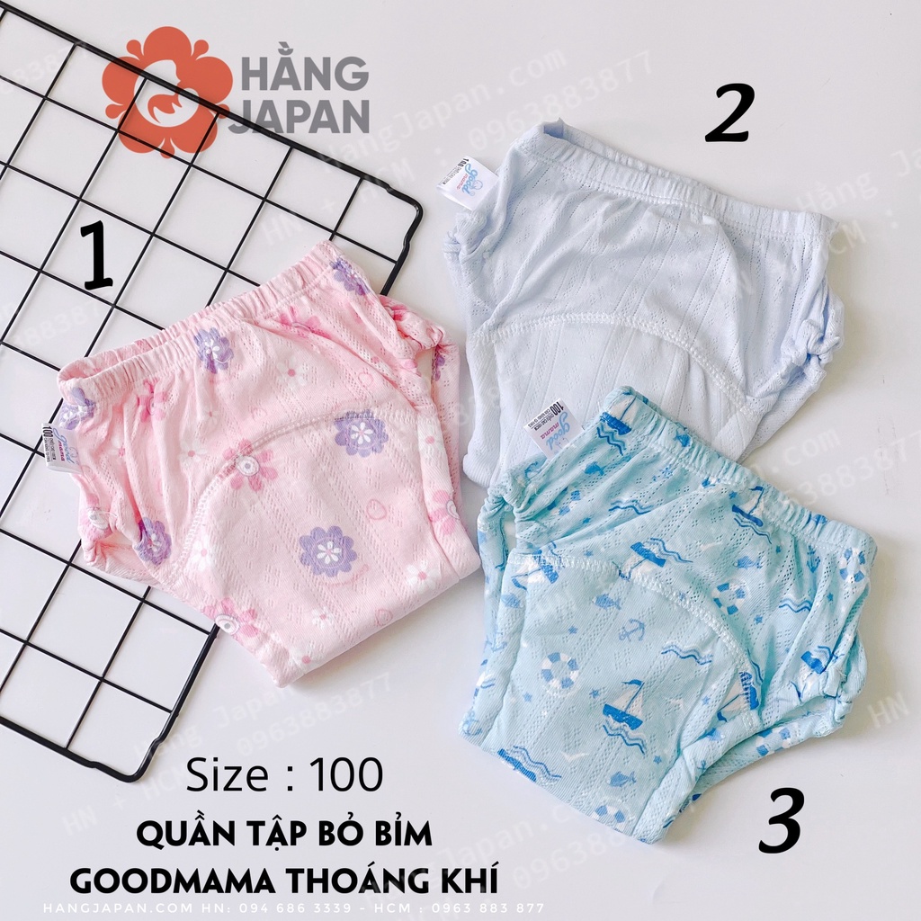 Quần bỏ bỉm Goodmama  size 90/110/110