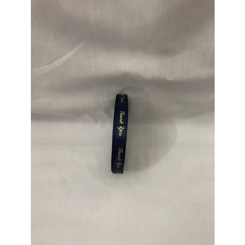 Ruy băng lụa 1 cm chữ "THANK YOU" đủ màu/cuộn